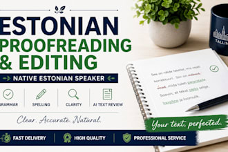 evaluate ai generated content in estonian and english,