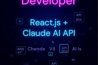 build an ai powered web app using react and claude API