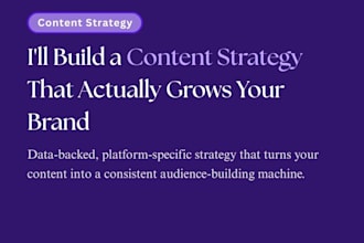 design a high authority content strategy to grow your brand