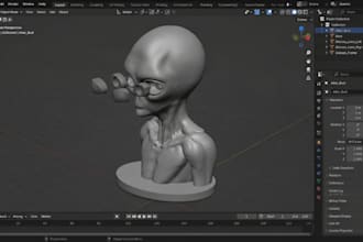 fix edit watertight color modify split adjust 3d model file stl obj 3d printing