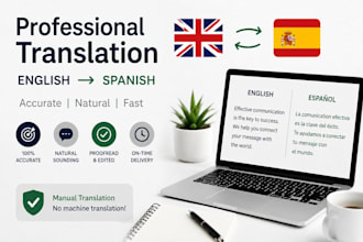 translate english to spanish and spanish to english
