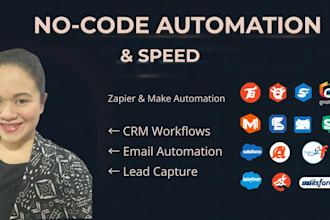 build your zapier, make, and CRM workflow automation