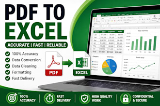 pdf to excel conversion