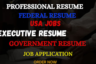 craft a federal resume