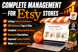 completely manage your etsy store