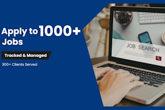 professionally search and apply 1000 for you