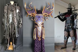 3dcosplay creation 3d armor design cosplay fabricator cosplay commission costume