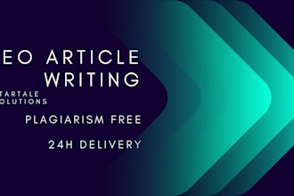 write simple articles and blog posts for you