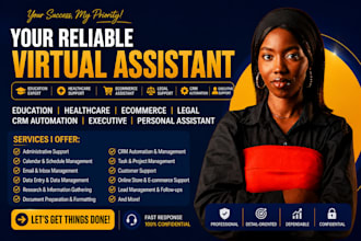 education healthcare ecommerce legal CRM automation executive personal assistant