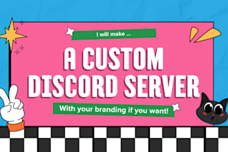 make a custom discord server