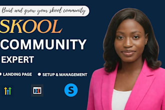 set up your skool community, online course, and membership system