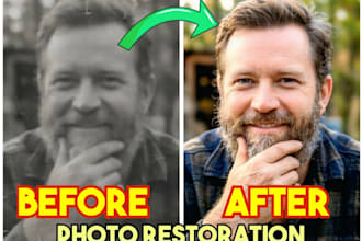 do enhance, improve, unblur, restore, sharpen, upscale low quality photos