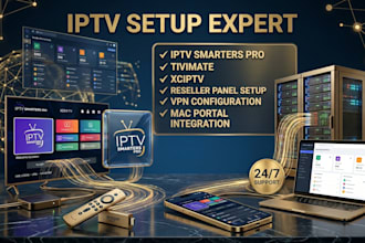 design iptv mascot  logo for you