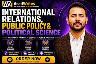 write international relations, diplomacy, public policy, analysis op ed article