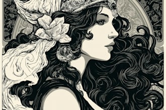 anything in art nouveau style