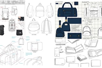 design premium handbags, backpacks, wallets, luggage, and bag tech packs