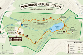 do custom hiking trial, park, and tourism vector map for negative and outdoor
