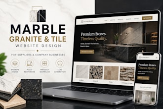 design marble supplier website  granite and tile company website
