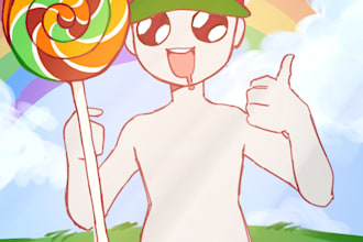 draw your art in this silly ray of sunshine ych