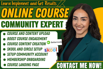 skool community skool setup online community online course skool course creation