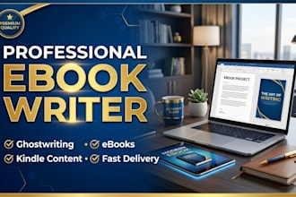 format your ebook for kindle and PDF