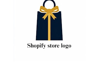 shopify logo design modern ecommerce brand