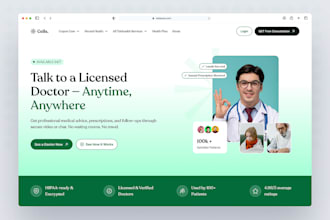 develop hipaa telemedicine platform telehealth doctor appointments video calls