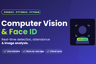 build a face recognition or computer vision app
