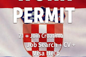 guide you for croatia work permit process step by step