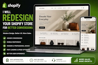 redesign your shopify store for better conversions