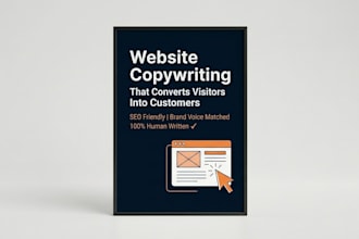 write website copy that converts visitors into customers