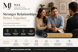 offer tailored relationship counselling