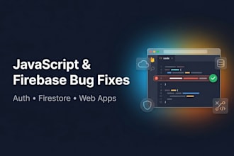 fix javascript and firebase web app bugs