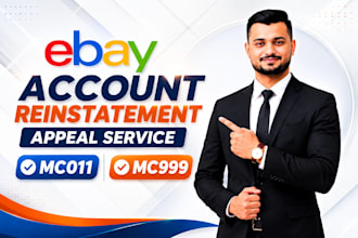 prepare ebay mc011 mc999 suspension appeal and documents