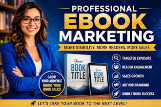 do ebook marketing, amazon kdp promotion, kindle book marketing and ghostwriting