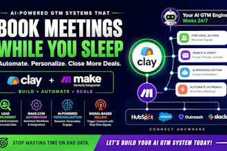 build GTM automation by clay, n8n, heyreach, instantly