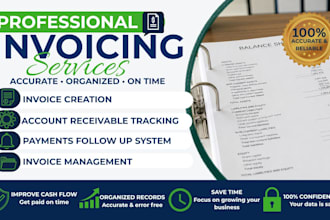 create professional invoices manage invoicing and track accounts receivable