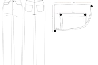 create a fashion tech pack for your clothing design