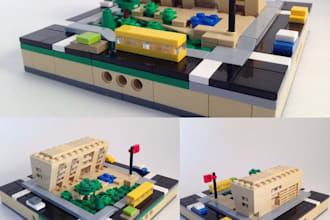 do custom 3d lego design set lego architecture moc lego technic with pdf manual