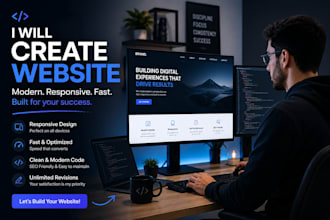 ai saas website building, landing pages, portfolio websites