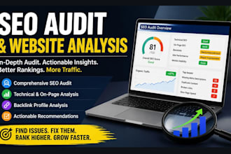 do a professional SEO audit and website analysis report