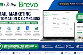 setup brevo sendinblue email marketing automation and campaigns