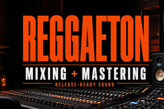 professionally mix and master your reggaeton song