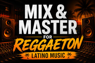 mix and master your reggaeton song