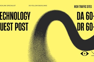 build tech backlinks with high authority tech guest post