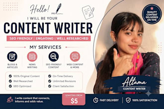 write engaging and human written blogs for your business