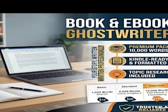 write a captivating kindle ebook or non fiction book