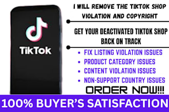 do tiktok shop reinstatement remove tiktok violation tiktok shop appeal