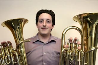 record trumpet, tuba, trombone, flugelhorn,frenchhorn, baritonehorn, sousaphone