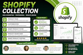 setup smart shopify collection to improve store navigation